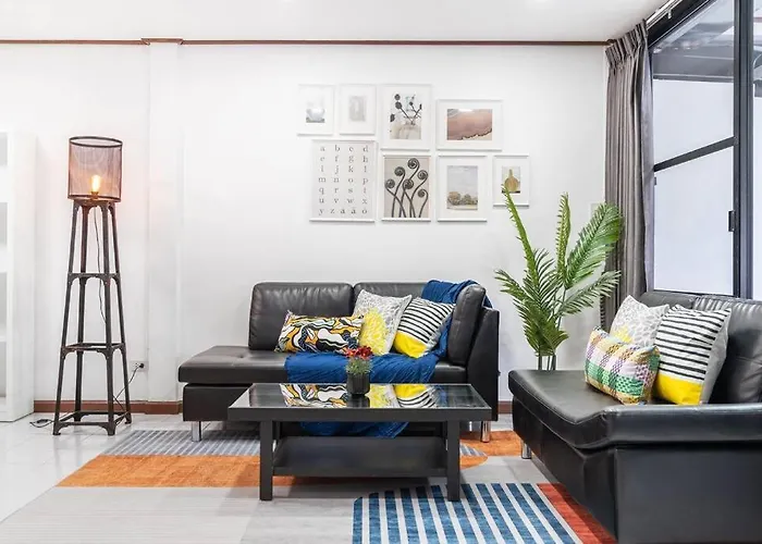 Miq Hk16 - 3Br Huai Khwang Mrt With Pool Table Near Jodd Fair